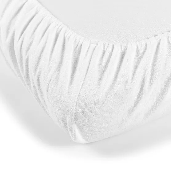 Cearșaf de pat pe elastic PernaMea Impermeabil Alb, 120x60 cm Cearșaf de pat pe elastic PernaMea Impermeabil Alb, 120x60 cm