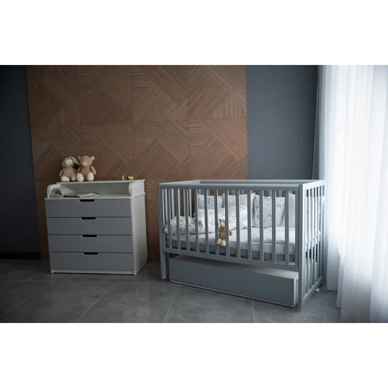 Comodă Eucalyptus Rennie90 (DSK-M905) Gri Comodă Eucalyptus Rennie90 (DSK-M905) Gri