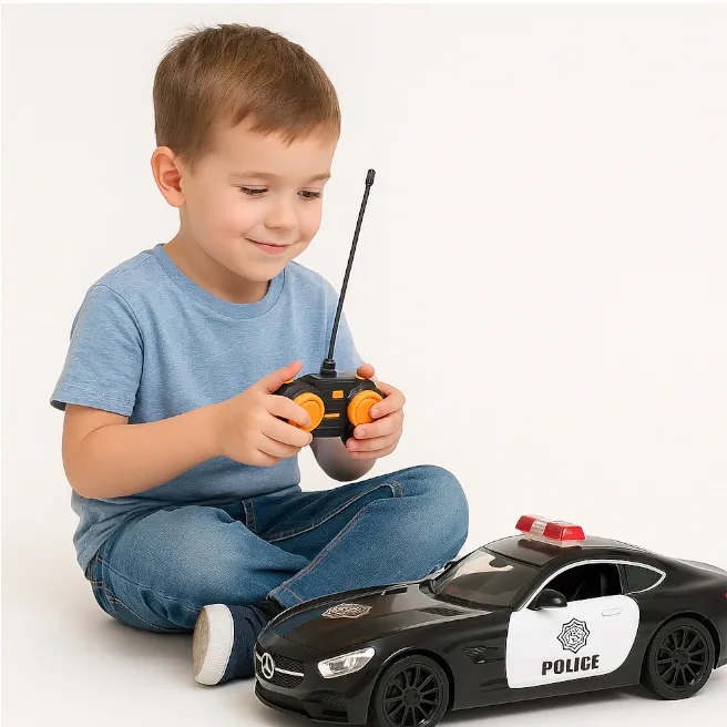 Mașină de poliție 1:16 cu telecomandă, cod 942098 Mașină de poliție 1:16 cu telecomandă, cod 942098