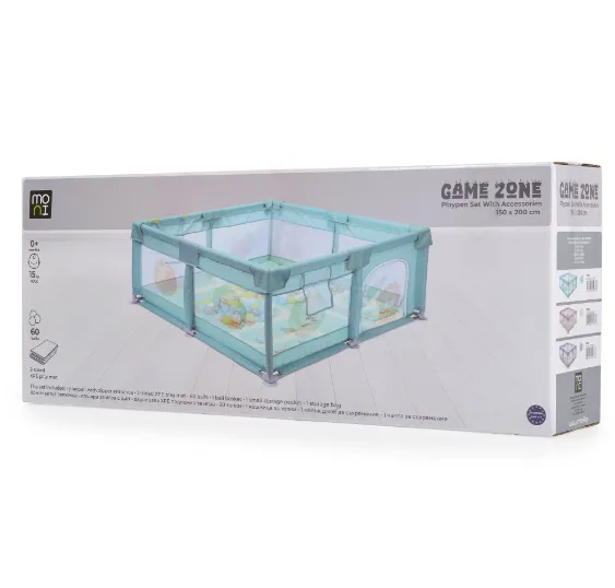 Manej Moni GameZone 60 balls Beige, 150×200 cm Manej Moni GameZone 60 balls Beige, 150×200 cm