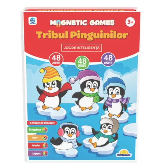 Joc educativ „Tribul pinguinilor”, ro. Joc educativ „Tribul pinguinilor”, ro.