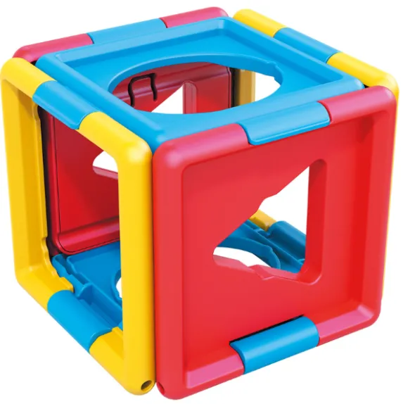 Jucarie de dezvoltare sorter „Cub logic” Jucarie de dezvoltare sorter „Cub logic”