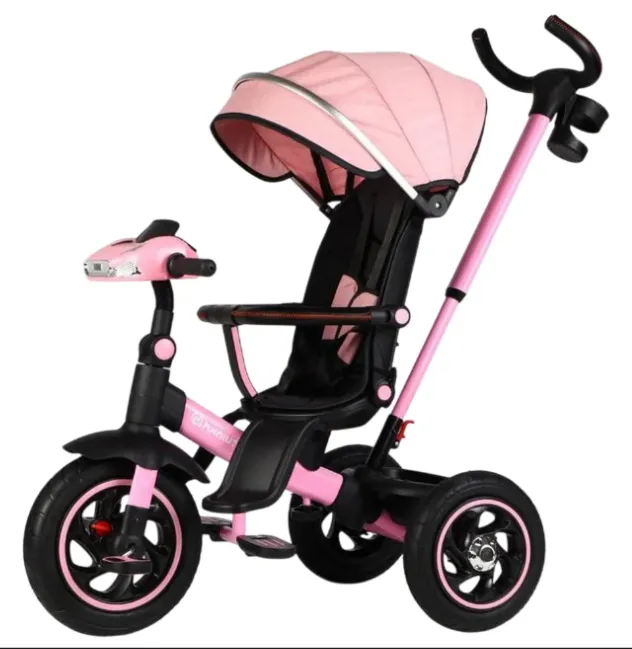 Tricicletă Epid 3 in 1 Bebe Joy Pink