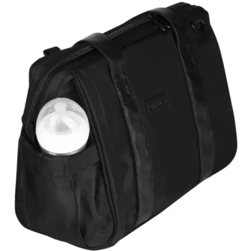 Geantă pentru mame Skiddou Inger onyx leather (2080023) Piele Neagră Geantă pentru mame Skiddou Inger onyx leather (2080023) Piele Neagră