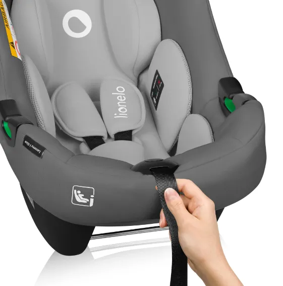 Scoica auto 40-87 cm (I-Size) Lionelo Lemmy Grey Scoica auto 40-87 cm (I-Size) Lionelo Lemmy Grey
