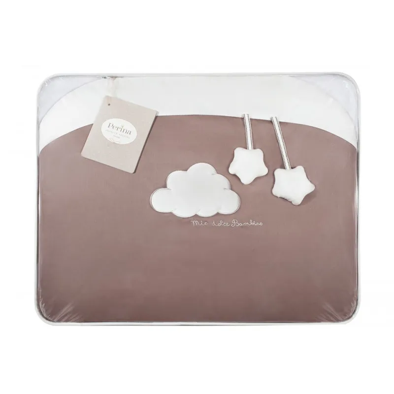 Lenjerie de pat pentru copii Perina Bambino (BB6-01.5) Cappuccino Lenjerie de pat pentru copii Perina Bambino (BB6-01.5) Cappuccino