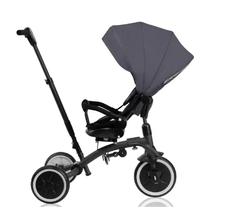 Tricicleta 2 in 1 Lionelo Tris Plus Grey Stone Tricicleta 2 in 1 Lionelo Tris Plus Grey Stone