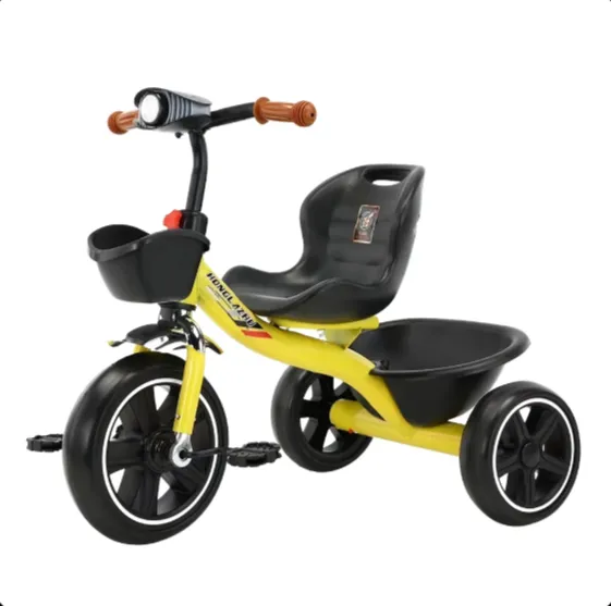 Tricicletă pentru copii cu claxon, 4 culori (42357) Tricicletă pentru copii cu claxon, 4 culori (42357)