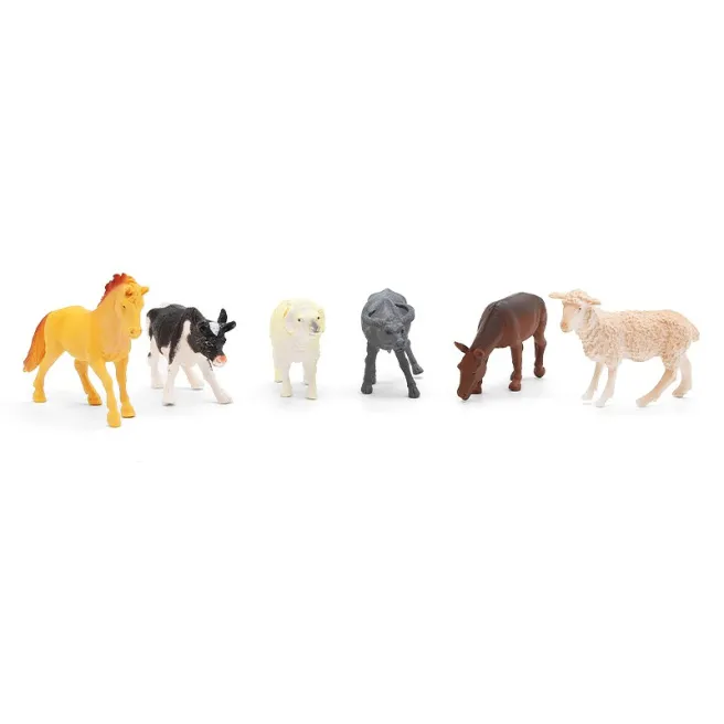 Set animale de fermă 12cm 6buc, cod 28126 Set animale de fermă 12cm 6buc, cod 28126