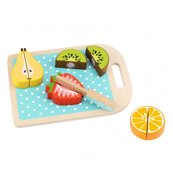 Set de fructe din lemn, cod 57398 Set de fructe din lemn, cod 57398