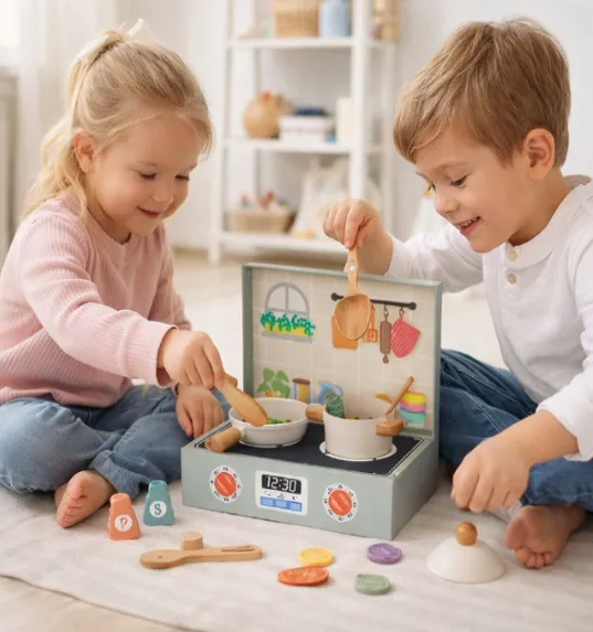 Set de joaca din lemn Set de joaca din lemn