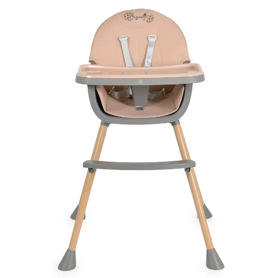 Scaun de masă 2 în 1 Moni Biscotti Pink Scaun de masă 2 în 1 Moni Biscotti Pink