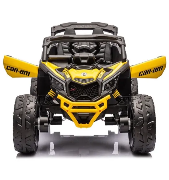 GB Masina electrica Can Am Maverick UTV, 12V10AHx1,galben, GB2396 GB Masina electrica Can Am Maverick UTV, 12V10AHx1,galben, GB2396