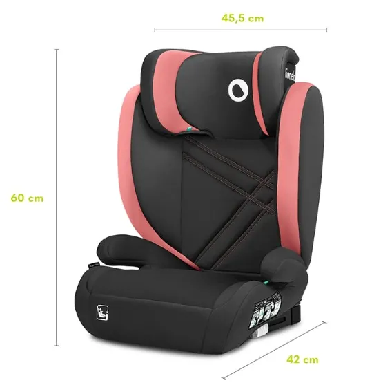 Scaun auto 100-150 cm (i-Size) Isofix Lionelo Hugo Pink Baby Scaun auto 100-150 cm (i-Size) Isofix Lionelo Hugo Pink Baby