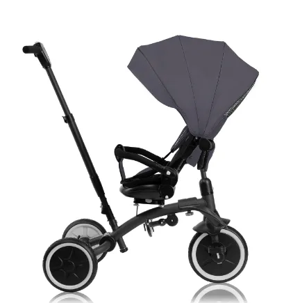 Tricicleta 2 in 1 Lionelo Tris Plus Grey Stone Tricicleta 2 in 1 Lionelo Tris Plus Grey Stone
