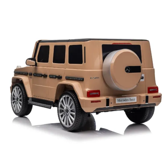 Mașină electrică pentru copii Mercedes Benz G-Class (MX627 / 3 bej) Mașină electrică pentru copii Mercedes Benz G-Class (MX627 / 3 bej)