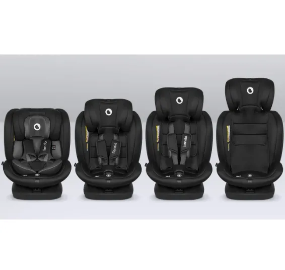 Scaun auto 40-150 cm (i-Size) Isofix Lionelo Bastiaan Black Grey, rotativ 360 Scaun auto 40-150 cm (i-Size) Isofix Lionelo Bastiaan Black Grey, rotativ 360