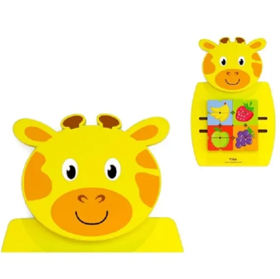Busyboard (de perete) – „Girafa cu fructe” Busyboard (de perete) – „Girafa cu fructe”