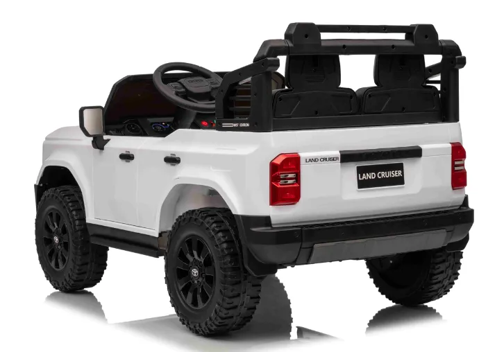 Mașină electrică pentru copii Toyota LC250, 12V10Ah, 30W x2, albă, ABL-L9 Mașină electrică pentru copii Toyota LC250, 12V10Ah, 30W x2, albă, ABL-L9