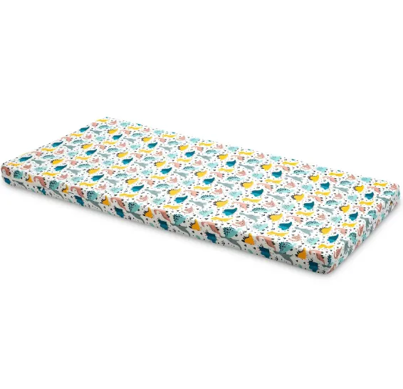Saltea pentru copii Sensillo Dinosaurs 120x60x6cm