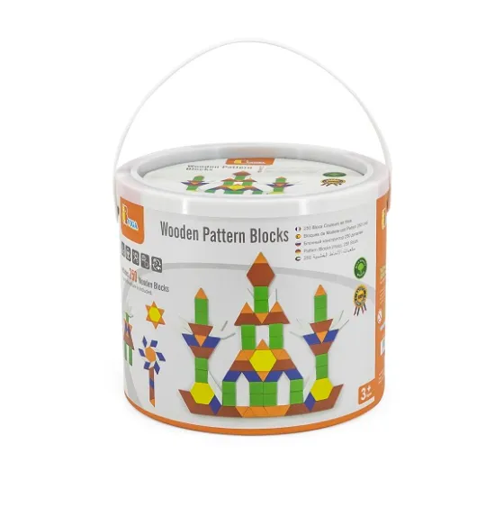 Set de 250 cuburi geometrice Set de 250 cuburi geometrice
