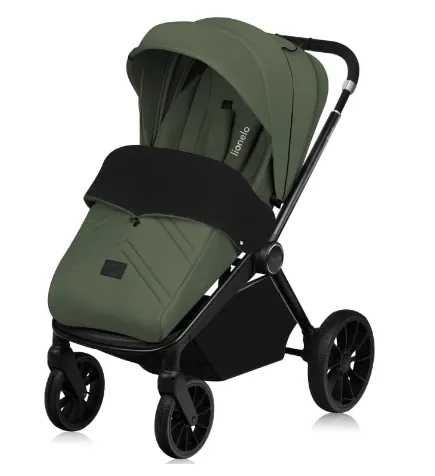 Cărucior de plimbare reversibil Lionelo Mika Plus Green Olive Cărucior de plimbare reversibil Lionelo Mika Plus Green Olive