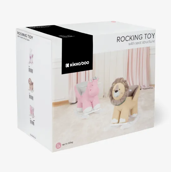Balansoar Kikkaboo Hippo Pink Balansoar Kikkaboo Hippo Pink