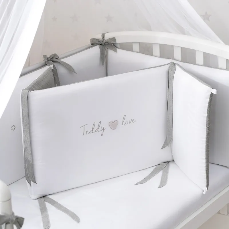 Lenjerie de pat pentru copii Perina Teddy Love (TL6-01.13) Gri-oliva Lenjerie de pat pentru copii Perina Teddy Love (TL6-01.13) Gri-oliva