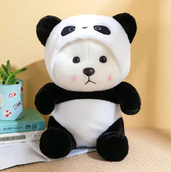 Jucărie din pluș Ursuleț Panda 50cm cu plapumă 1×1.6m (489571)