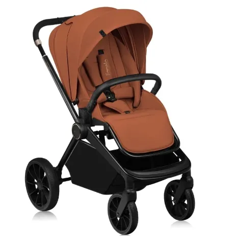 Cărucior de plimbare reversibil Lionelo Mika Plus Brown Rust Cărucior de plimbare reversibil Lionelo Mika Plus Brown Rust