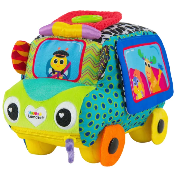 Jucăria educativă din pluș ”Autobuzul Freddie” Jucăria educativă din pluș ”Autobuzul Freddie”