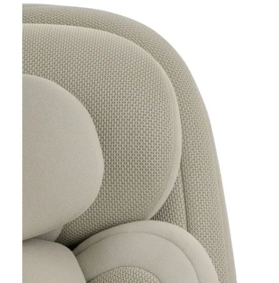 Scaun auto 40-150 cm (i-Size) Isofix KikkaBoo i-Van Light Beige, rotativ 360 Scaun auto 40-150 cm (i-Size) Isofix KikkaBoo i-Van Light Beige, rotativ 360