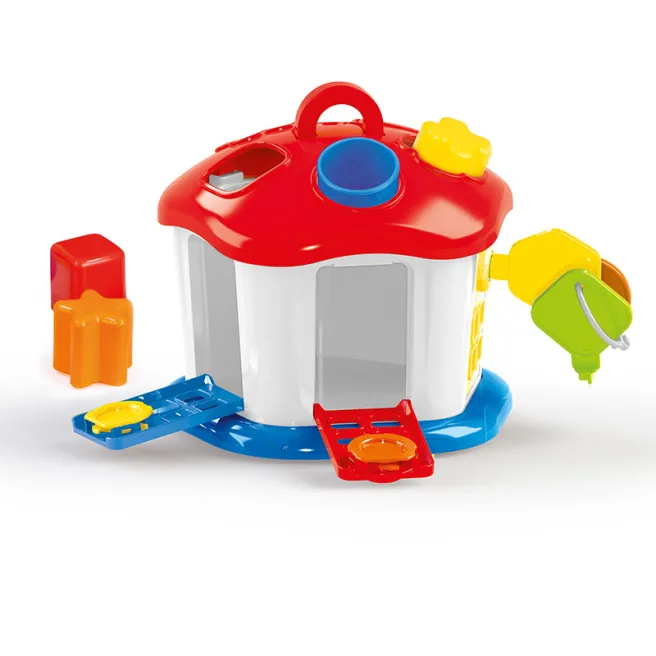 DL Sorter Casuta vesela cu chei, 9 piese DL Sorter Casuta vesela cu chei, 9 piese