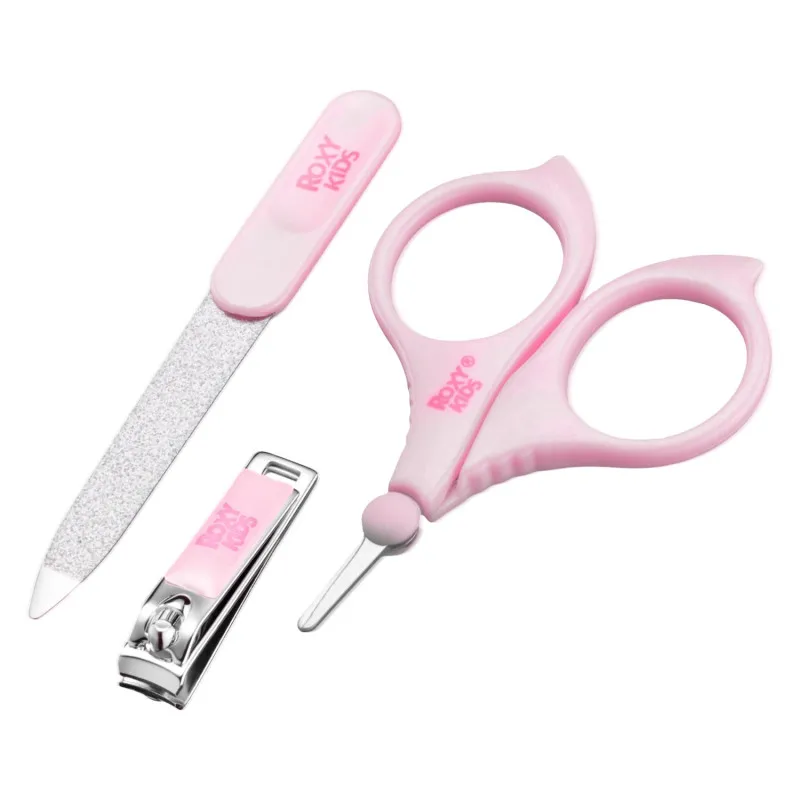 Set manichiura 3X1 Roxy Kids, Roz (RBM-001-P) Set manichiura 3X1 Roxy Kids, Roz (RBM-001-P)