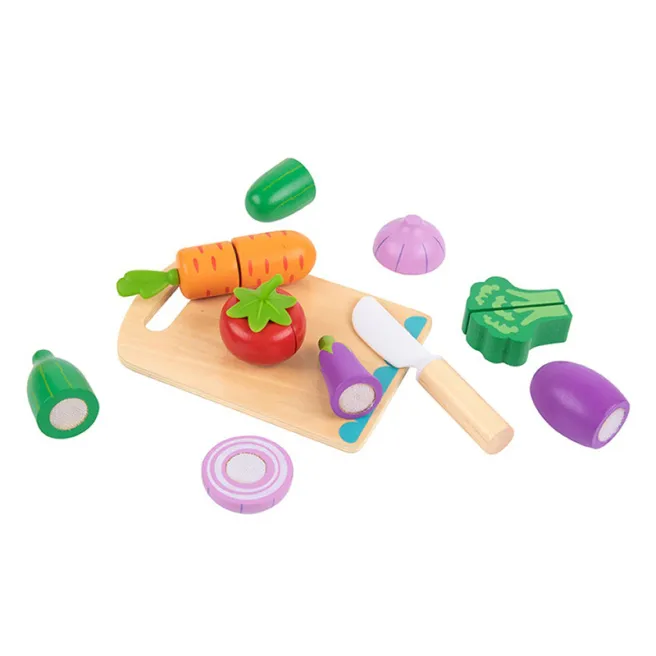Set din lemn „Legume”, cod 57276 Set din lemn „Legume”, cod 57276