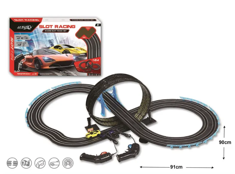 Pista cu masina de curse 1:64, JJ.151-1