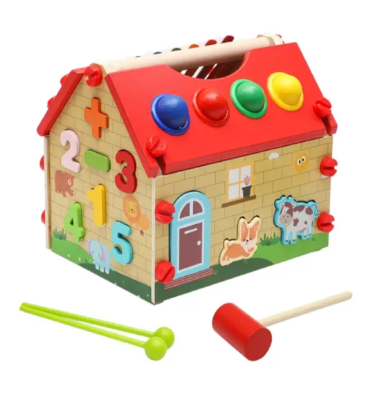 Busyboard – Căsuță cu ciocăitoare, cod 2112D