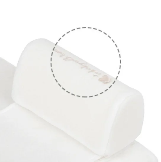 Perna pozitionator anti-rasucire pentru bebelusi Kikkaboo Airknit White Perna pozitionator anti-rasucire pentru bebelusi Kikkaboo Airknit White