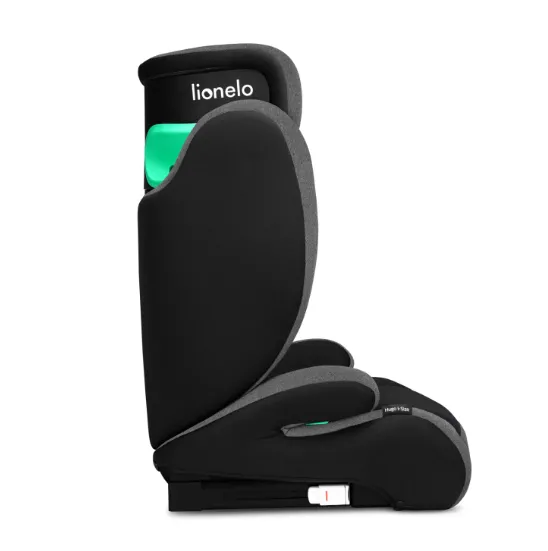 Scaun auto 100-150 cm (i-Size) Isofix Lionelo Hugo Black Grey Scaun auto 100-150 cm (i-Size) Isofix Lionelo Hugo Black Grey