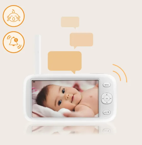 Monitor video bebelusi Lionelo Babyline 9.1, 5 Monitor video bebelusi Lionelo Babyline 9.1, 5