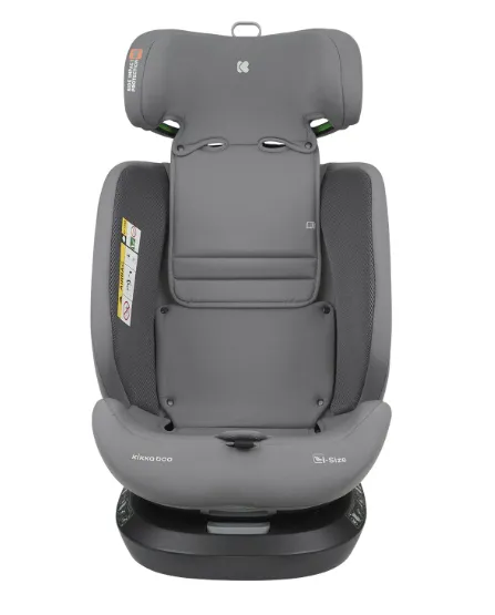 Scaun auto 40-150 cm (i-Size) Isofix Kikkaboo i-Hike Light Grey, rotativ 360 Scaun auto 40-150 cm (i-Size) Isofix Kikkaboo i-Hike Light Grey, rotativ 360