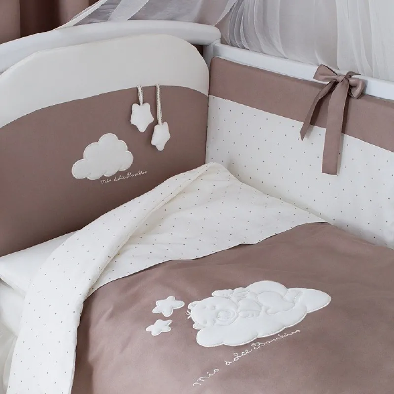 Lenjerie de pat pentru copii Perina Bambino (BB6-01.5) Cappuccino Lenjerie de pat pentru copii Perina Bambino (BB6-01.5) Cappuccino