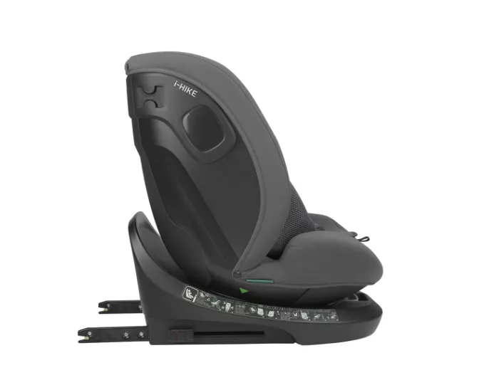 Scaun auto 40-150 cm (i-Size) Isofix Kikkaboo i-Hike Dark Grey, rotativ 360 Scaun auto 40-150 cm (i-Size) Isofix Kikkaboo i-Hike Dark Grey, rotativ 360