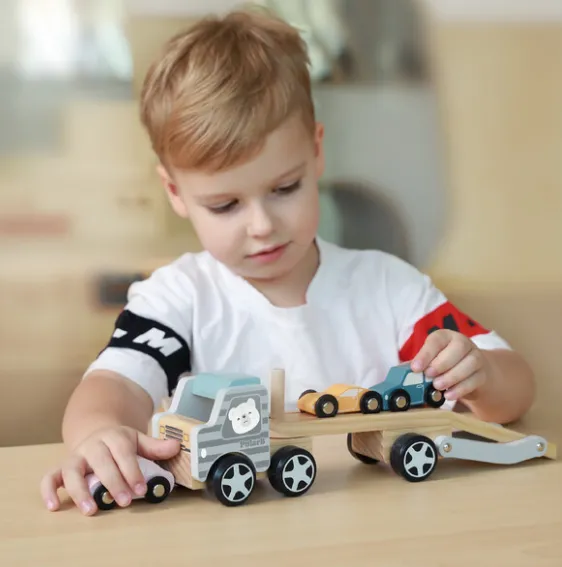 Mașină din lemn „Transport auto” Mașină din lemn „Transport auto”