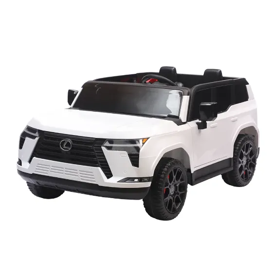 Mașină electrică pentru copii Lexus GX550, alb (21237)
