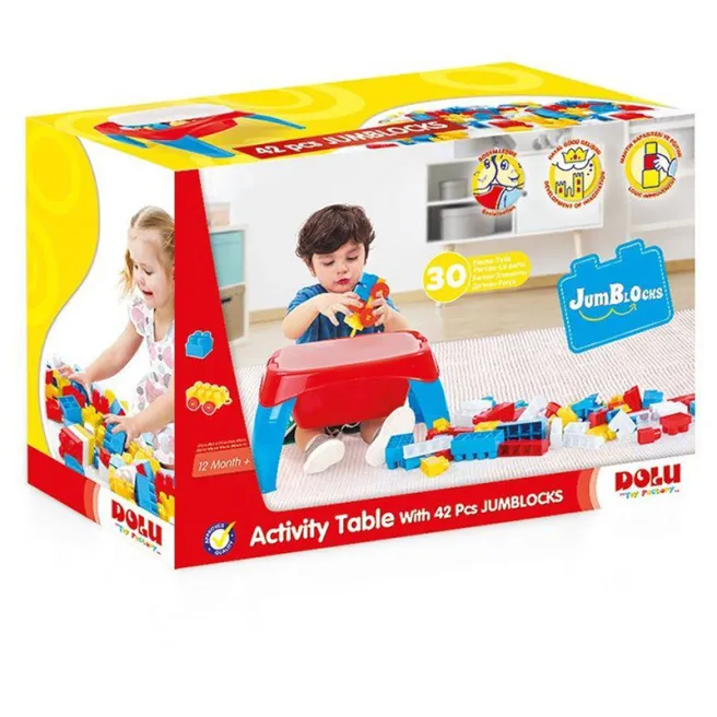 DL Masa pentru activitati cu constructor 30 el.