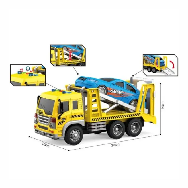 Friction Wrecker Truck 1:10 (cu lumină, sunet), cod 1756D Friction Wrecker Truck 1:10 (cu lumină, sunet), cod 1756D