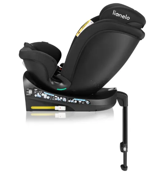 Scaun auto 40-150 cm (i-Size) Isofix Lionelo Navy Black Onyx, rotativ 360 Scaun auto 40-150 cm (i-Size) Isofix Lionelo Navy Black Onyx, rotativ 360