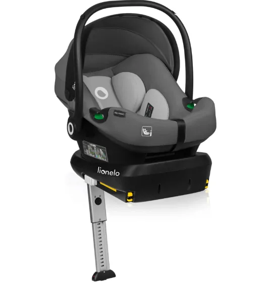 Scoica auto 40-87 cm (I-Size) Lionelo Lemmy Grey Scoica auto 40-87 cm (I-Size) Lionelo Lemmy Grey