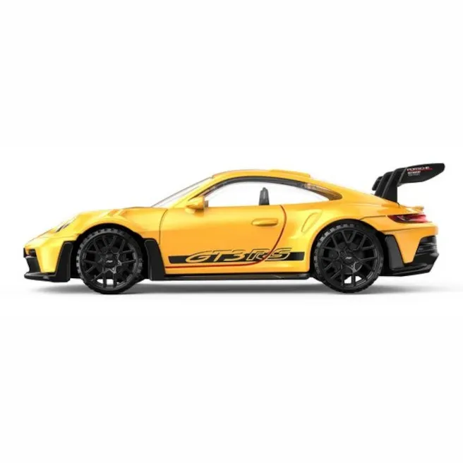 Mașină RASTAR Die cast 1:43 Porsche 911 GT3 RS, galben, cod 1917D Mașină RASTAR Die cast 1:43 Porsche 911 GT3 RS, galben, cod 1917D